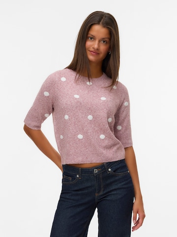 VERO MODA Sweater 'VMDoffy' in Pink: front