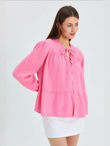 MixRay - Blusa em rosa