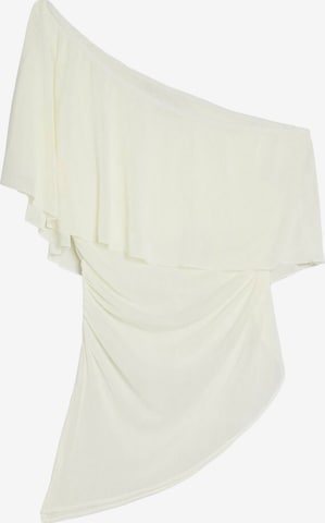 Bershka Pusero värissä beige: etupuoli