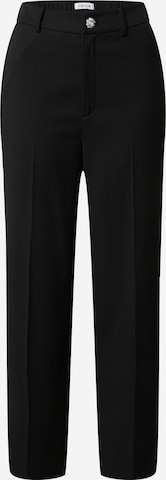 Pantalon 'Jeanelle' EDITED en noir : devant