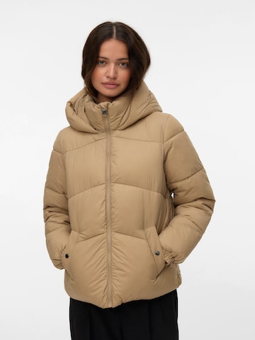 VERO MODA - Chaqueta de invierno 'VMUPPSALA' en beige: frente