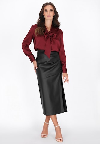 Chemisier faina en rouge