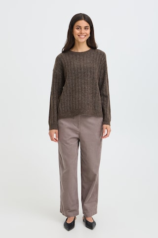 Fransa Pullover in Braun
