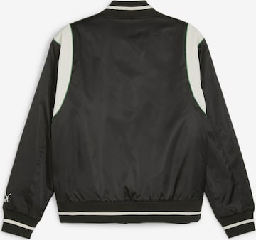 PUMA Prehodna jakna 'TEAM' | črna barva