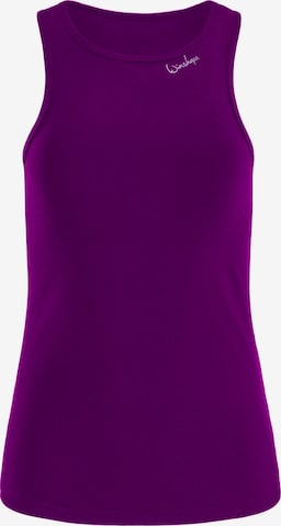 Winshape - Top desportivo 'AET134LS' em roxo: frente