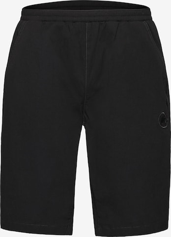 MAMMUT Regular Shorts in Schwarz: Vorderseite