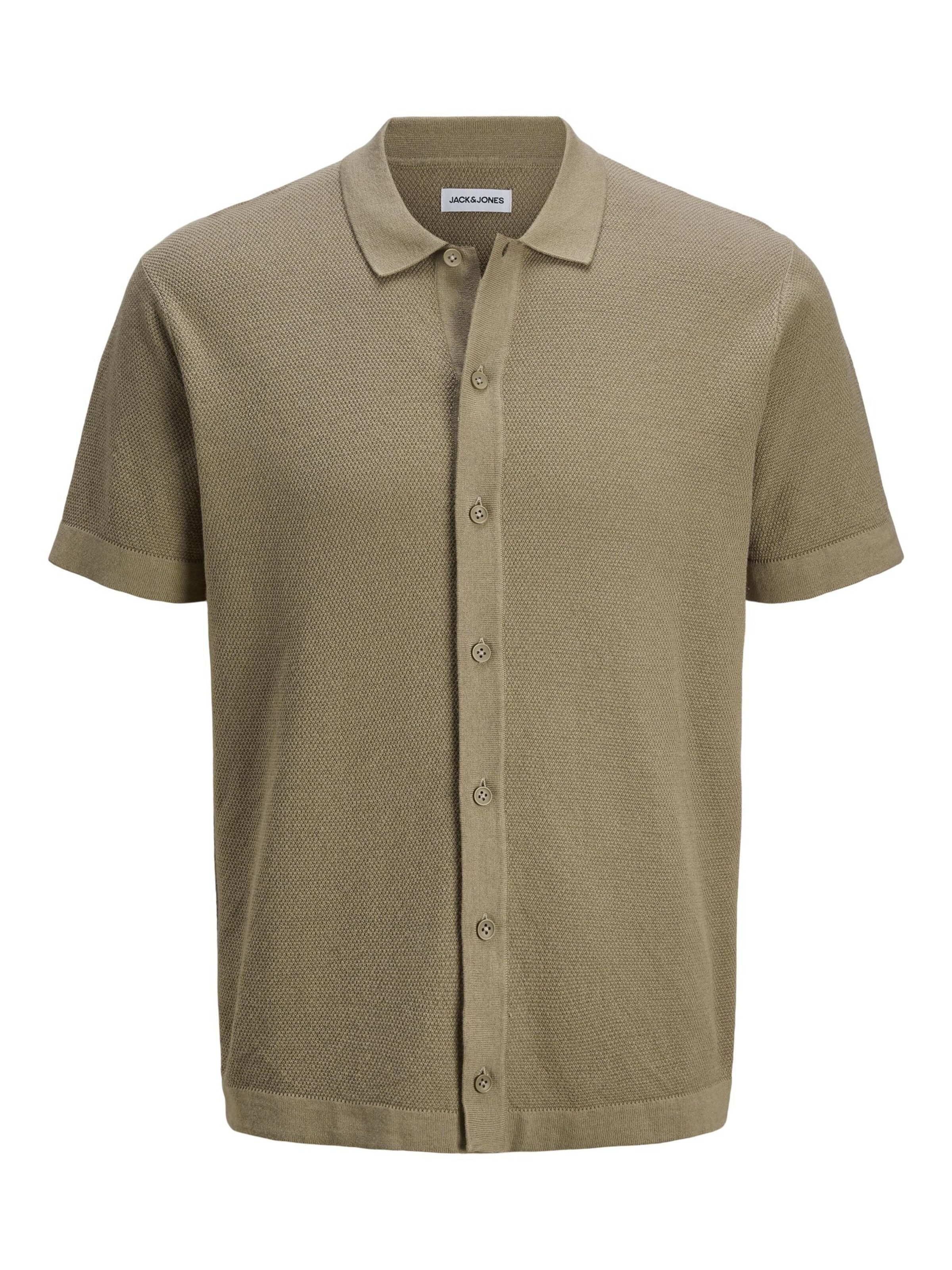 JACK & JONES Cardigan 'JJEEMIL' i grøn: forside