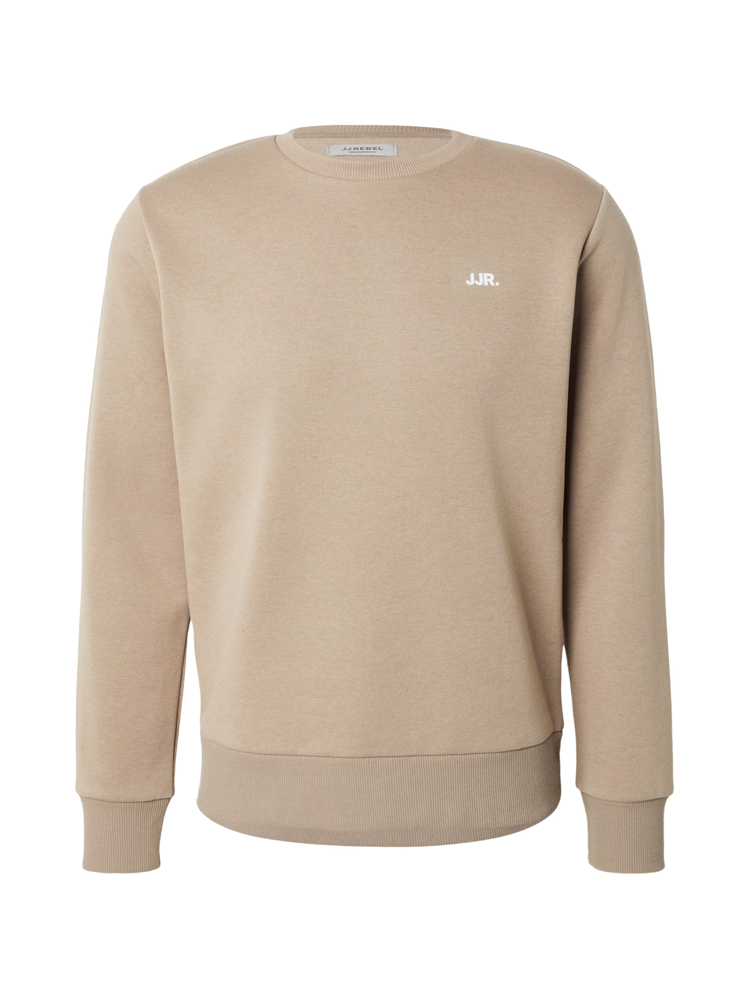 Sweat-shirt JJ Rebel en beige : devant