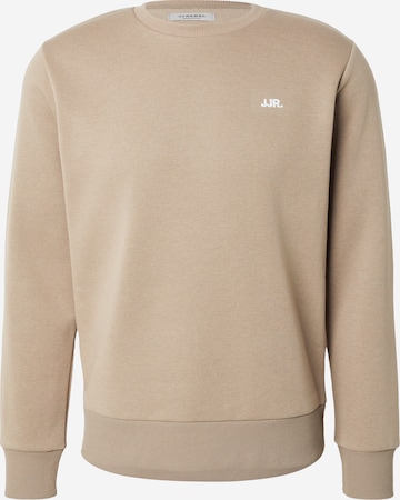 Sweat-shirt JJ Rebel en beige : devant