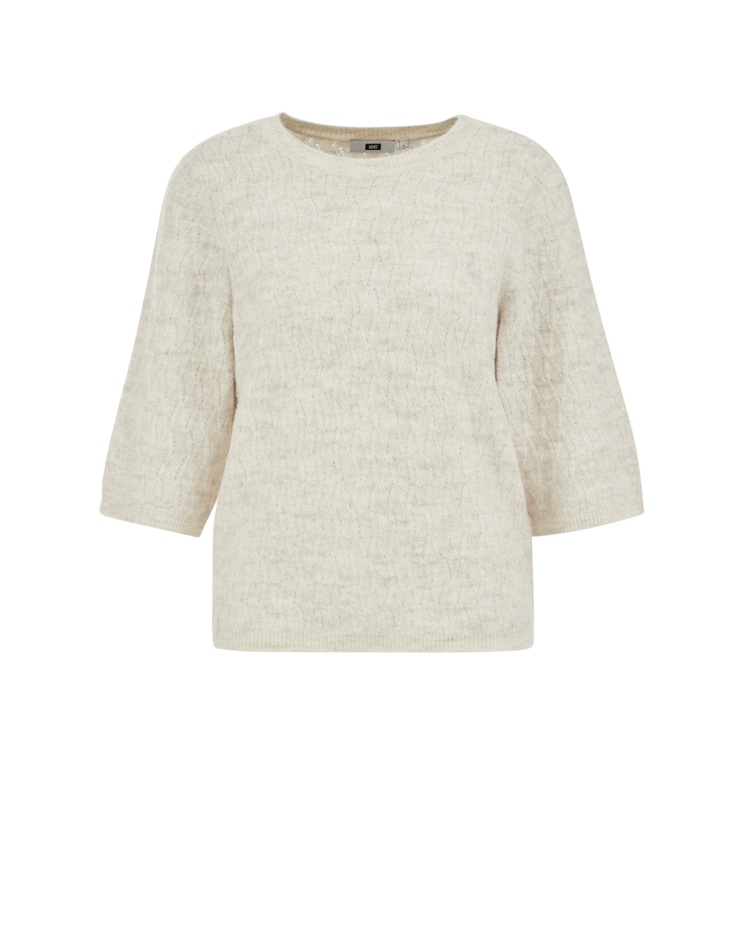 WE Fashion Kampsun, värv beež: eest vaates