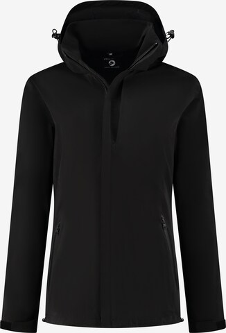 Travelin Performance Jacket 'Alma' in Black: front