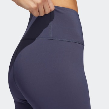 ADIDAS SPORTSWEAR Skinny Sportovní kalhoty – fialová