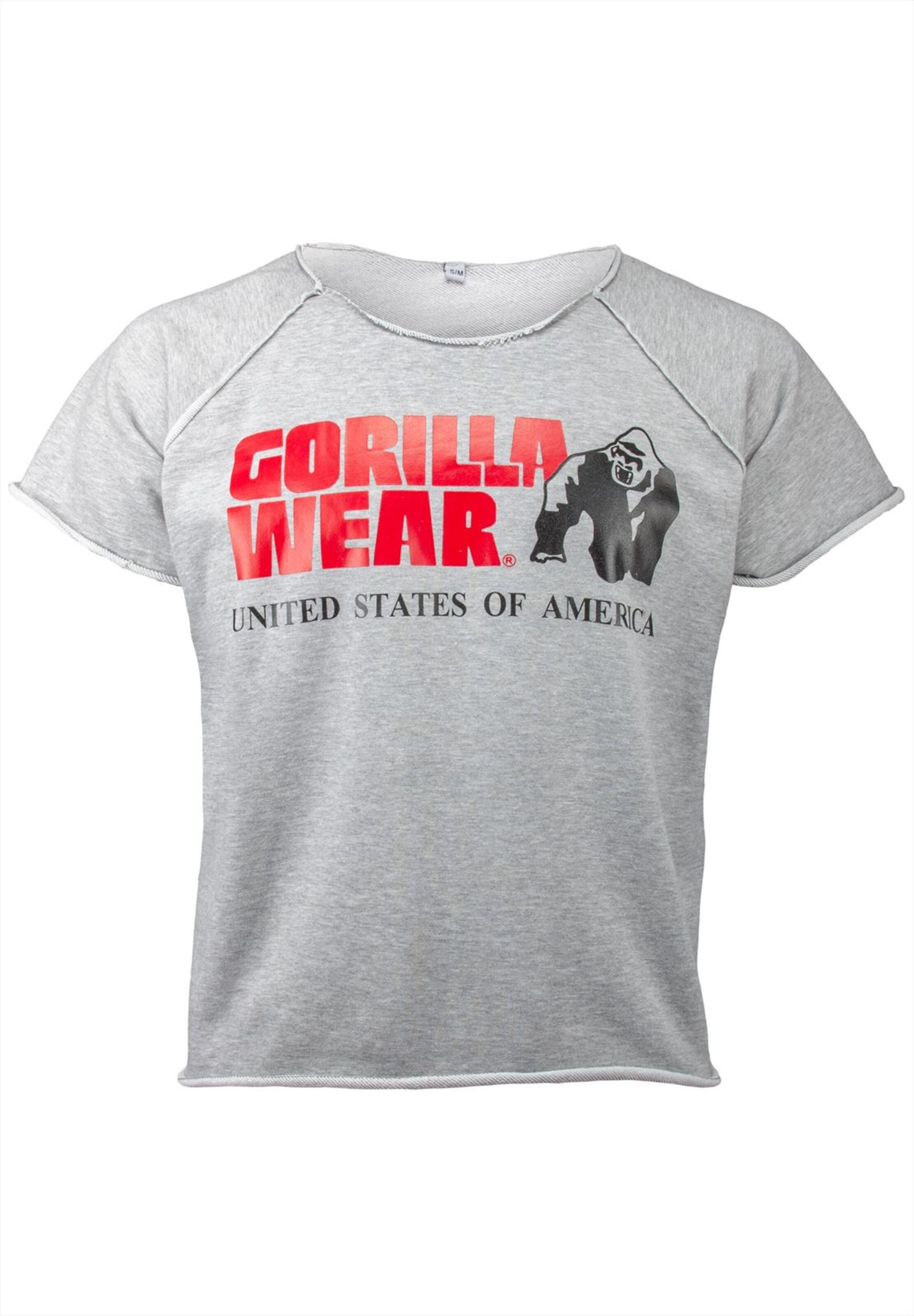 Maglia funzionale di Gorilla Wear in rosso: frontale