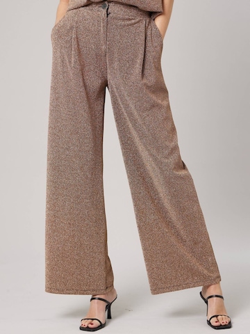 Loosefit Pantalon Deeluxe en marron