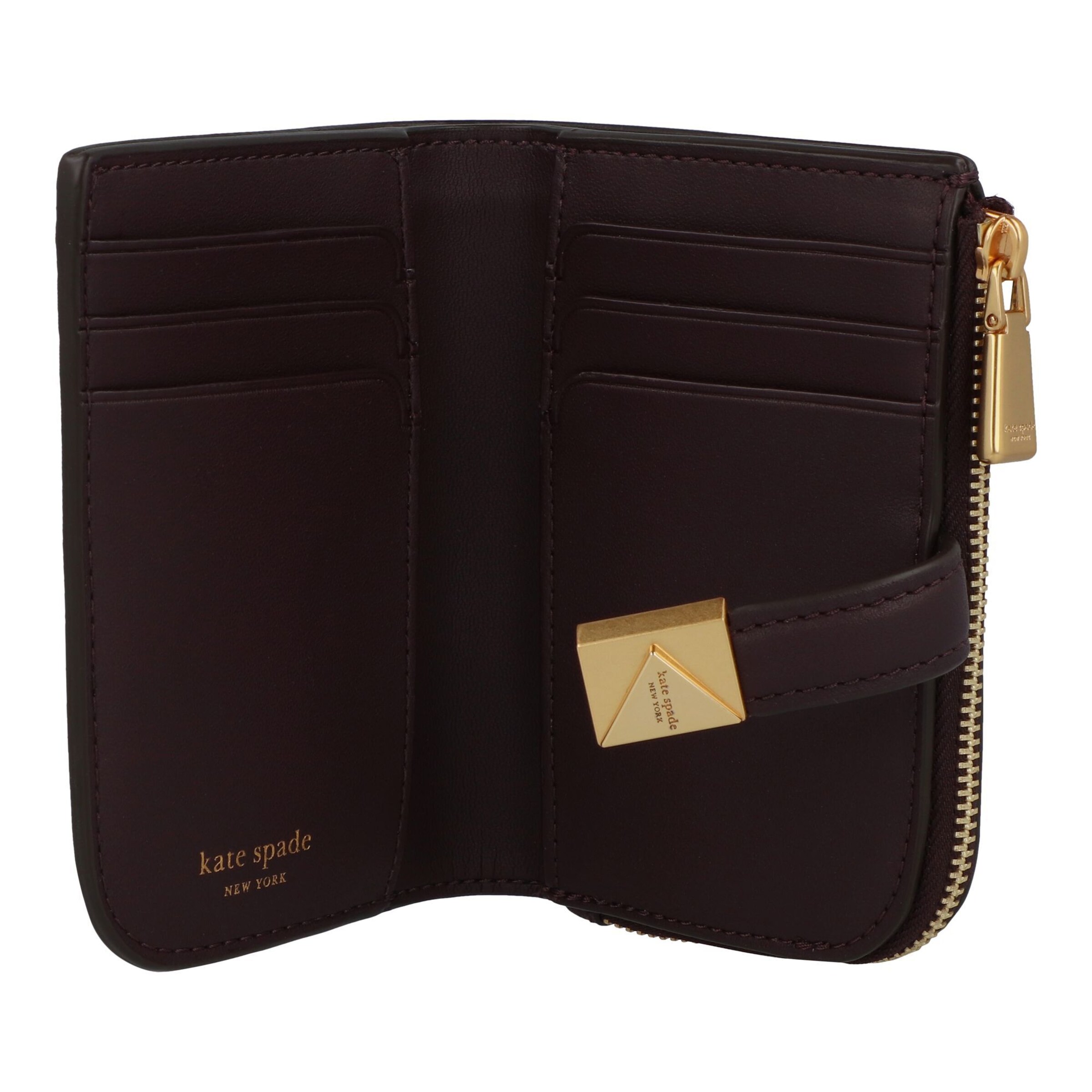 Kate Spade Wallet 'Deco' in Brown
