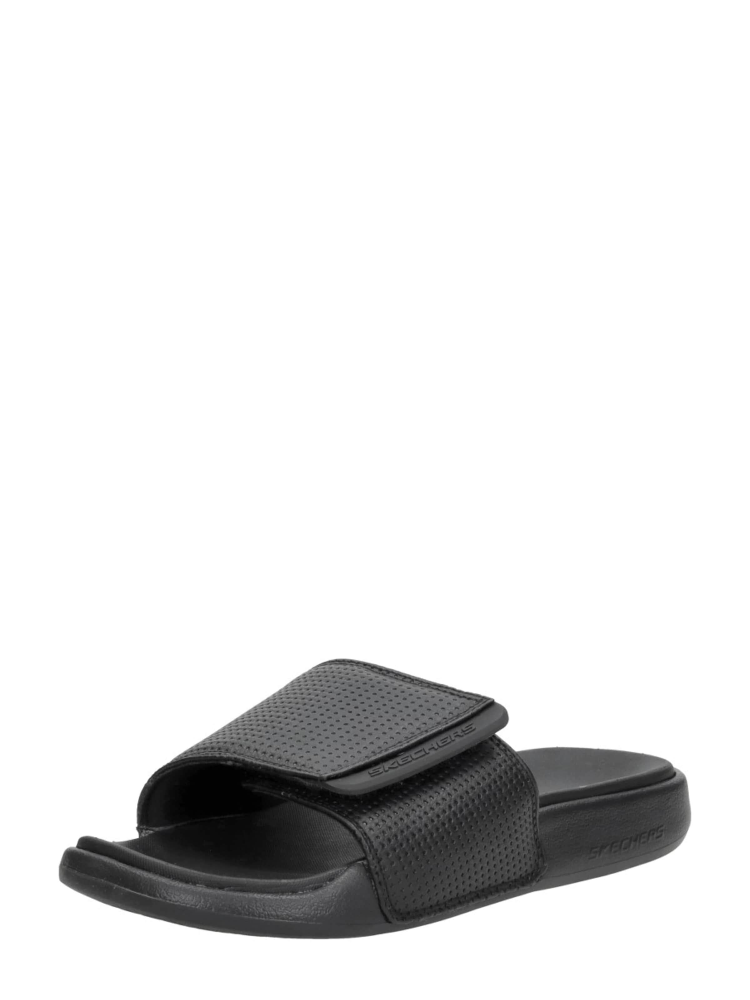 SKECHERS Muiltjes 'Gambix 2.0' in Zwart: voorkant