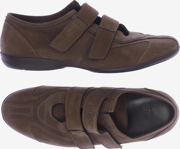 BOSS Black Sneakers & Trainers in 40 in Brown: front