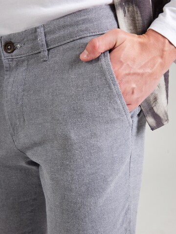 mėlyna JACK & JONES Prigludęs „Chino“ stiliaus kelnės 'JPSTMARCO JJERIK'