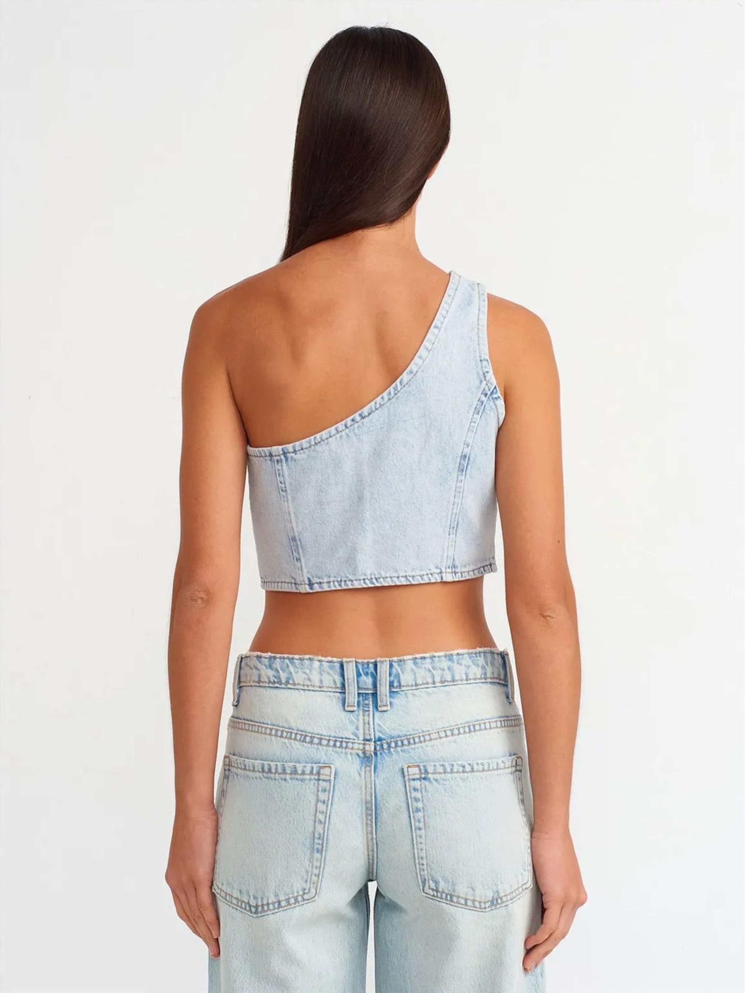Dilvin Blusen in Blau