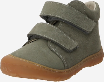 Pepino First-step shoe 'Chrisy' in Green: front