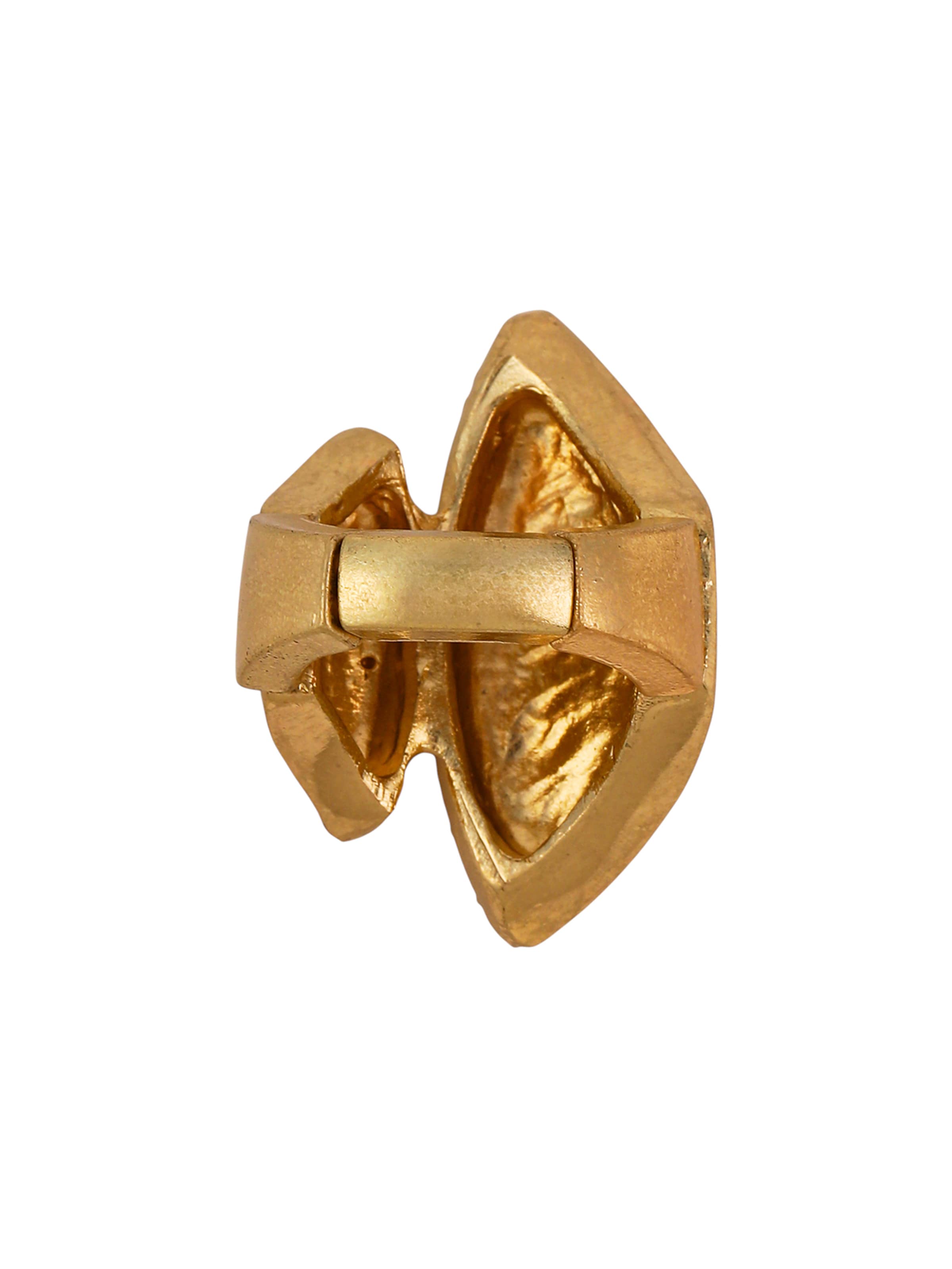 SOHI Pierścionek 'Averi' w kolorze złoty