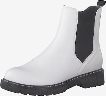 MARCO TOZZI Chelsea Boots in White: front