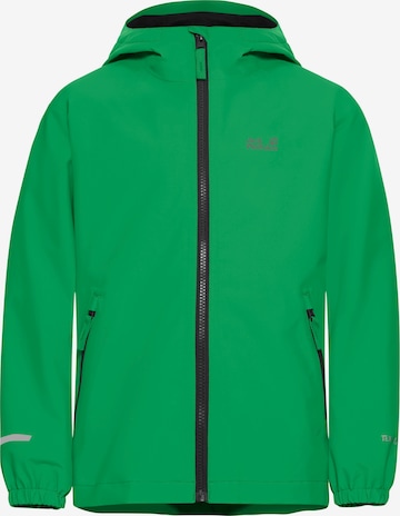 JACK WOLFSKIN Outdoorjacke in Grün: Vorderseite
