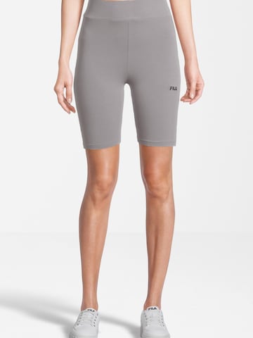 FILA Skinny Leggings 'BUCKAUTAL' in Grey: front