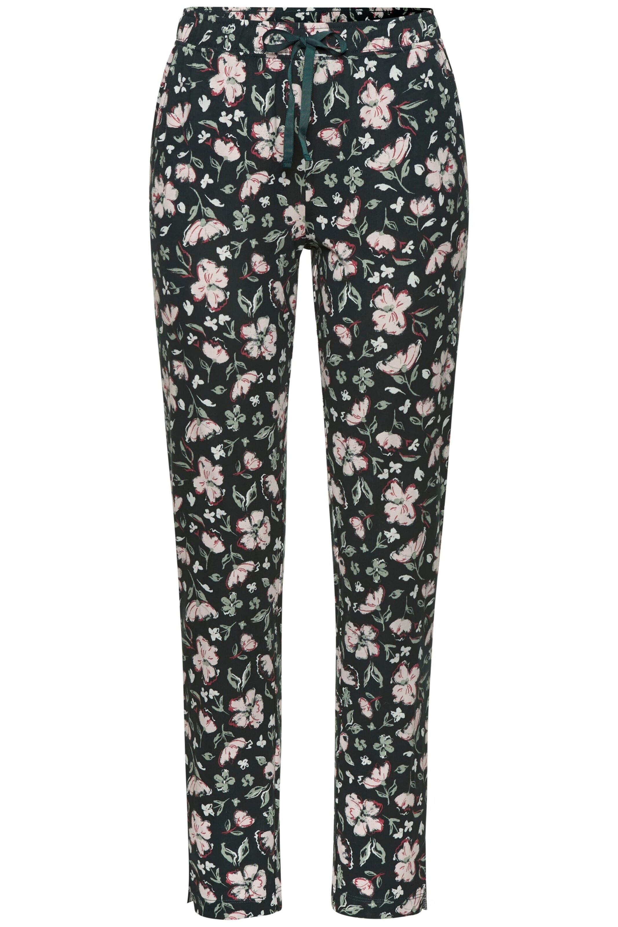 s.Oliver - Pantalón de pijama en verde: frente