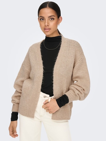 JDY Strickjacke 'DINEA' in Beige