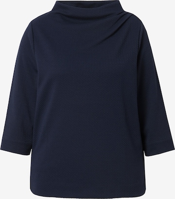 Ulla Popken Sweatshirt in Blue: front
