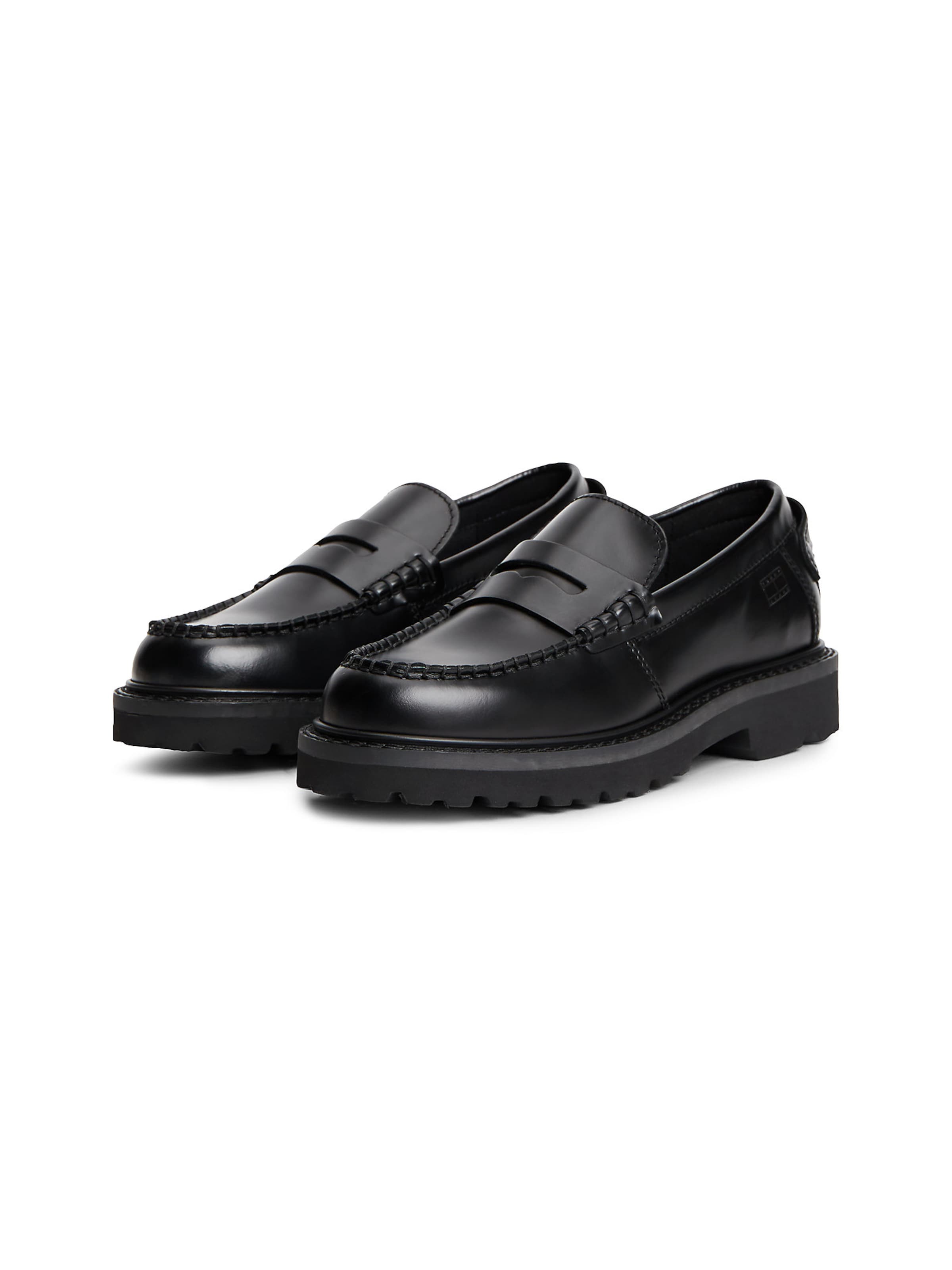 Tommy Jeans Slipper 'ARCHIVE' in Schwarz