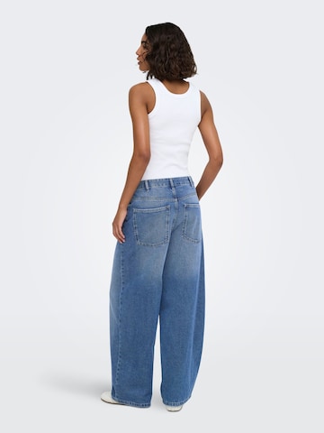 ONLY Baggy Jeans 'ONLElla-Amber' in Blauw