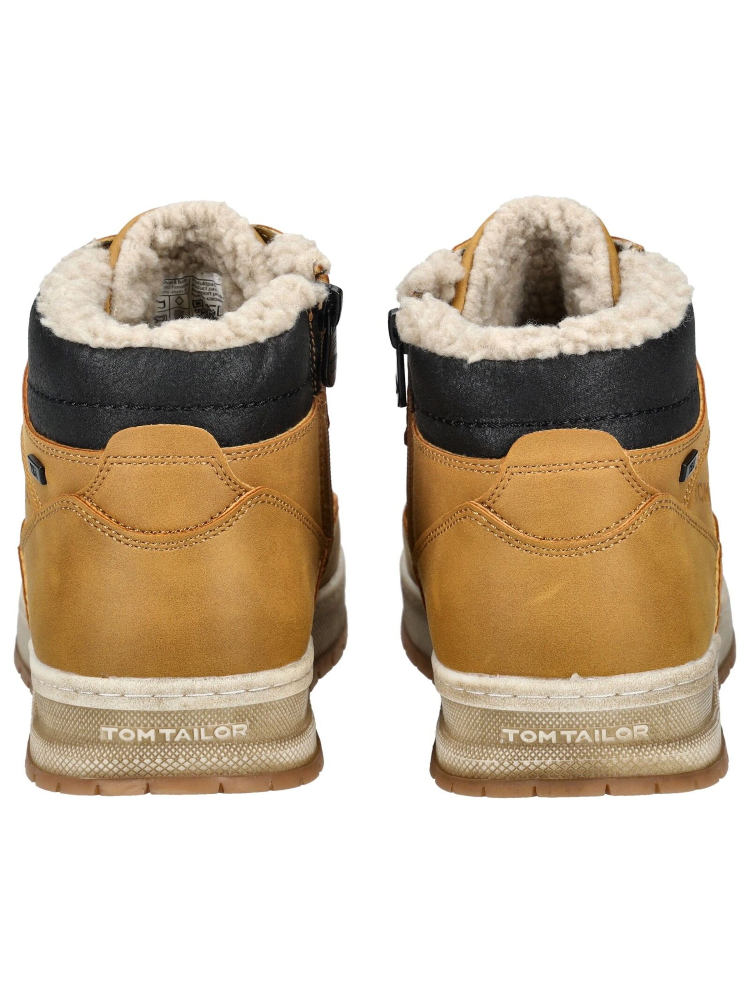 TOM TAILOR Schnürboots in Braun