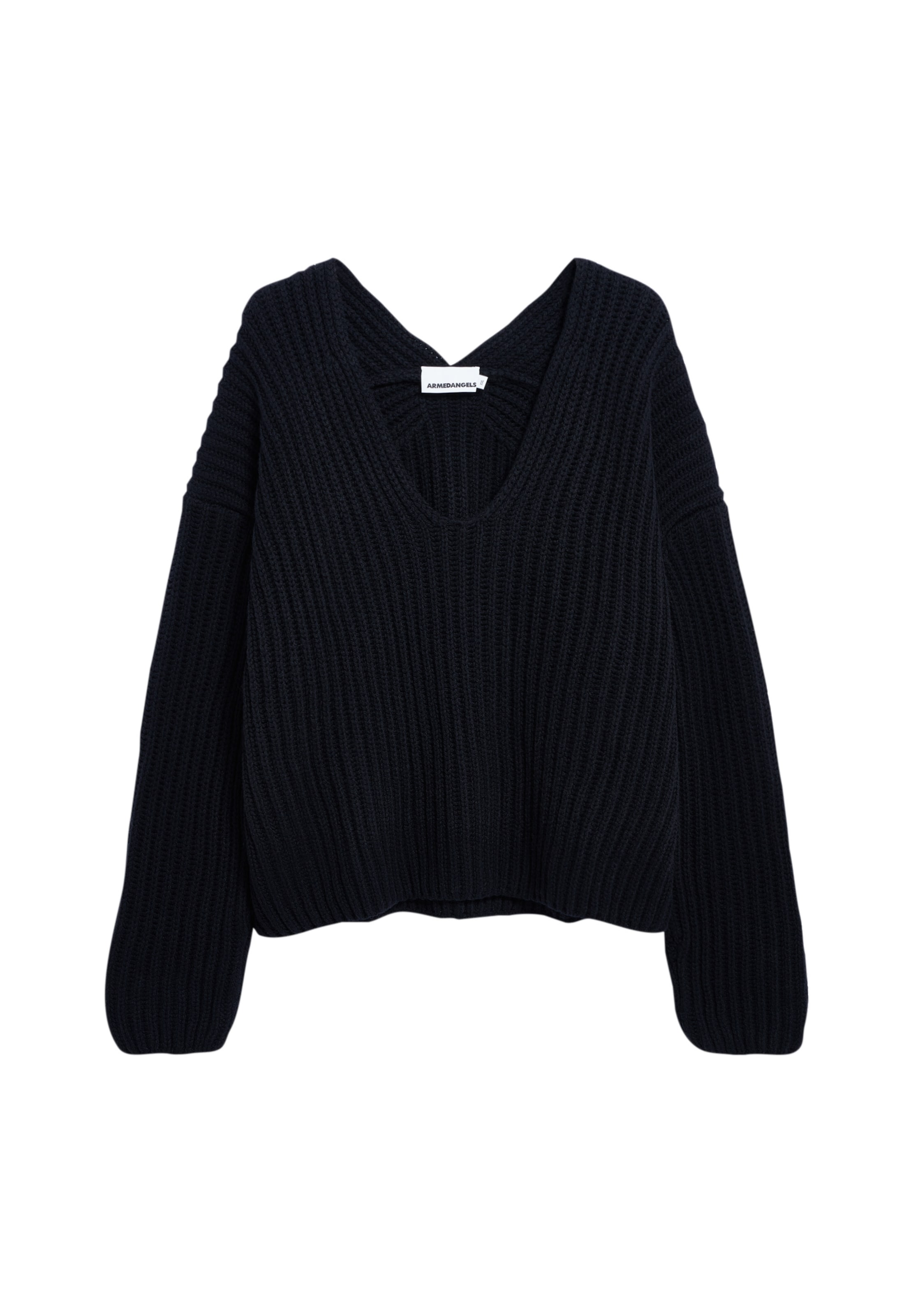 ARMEDANGELS Pullover 'Tianaa' in Schwarz: Vorderseite