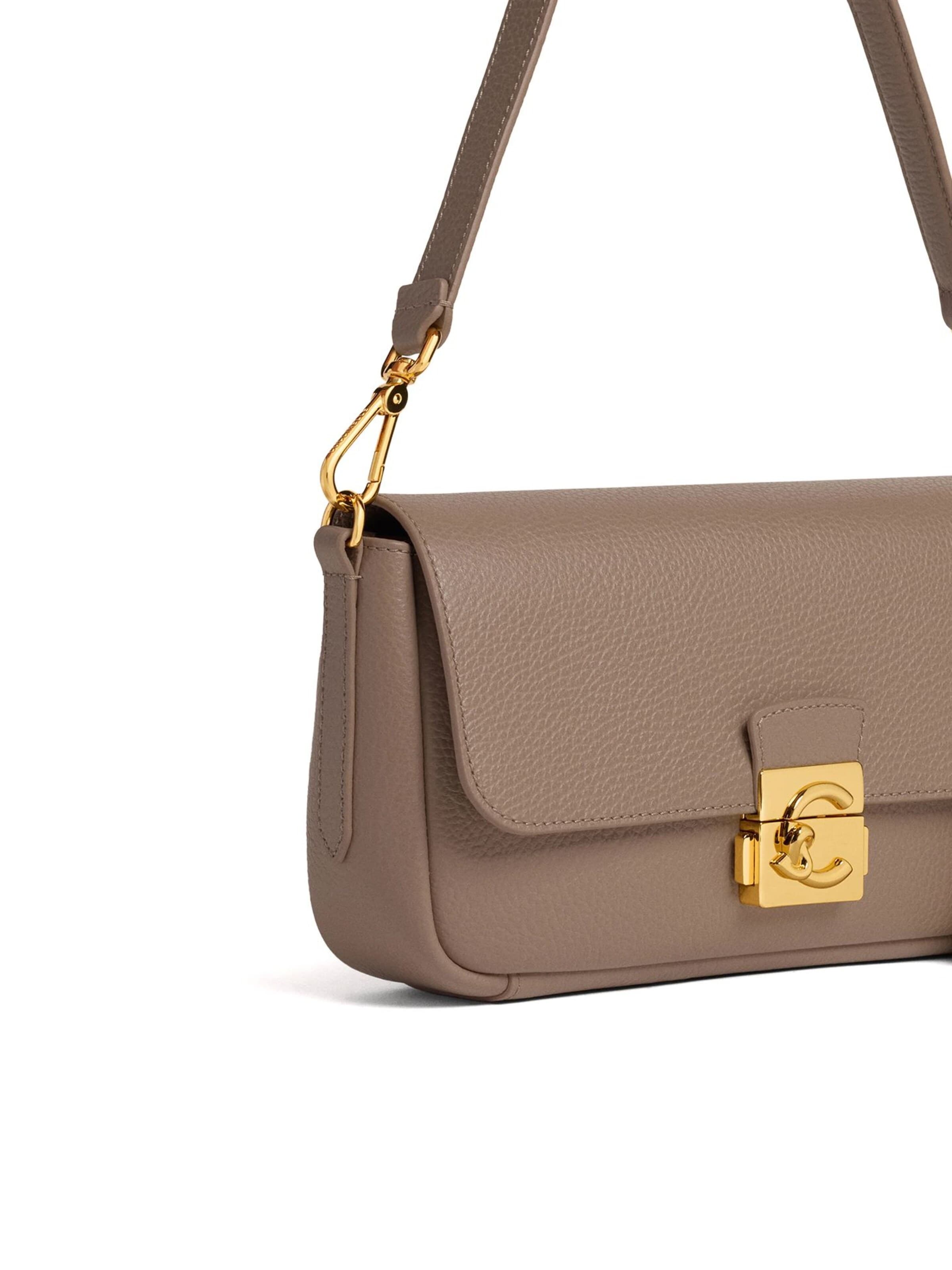 Coccinelle - Bolso de mano 'Coccinelle C-Me Lock Medium' en gris