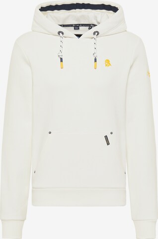 Sweat-shirt Schmuddelwedda en blanc : devant