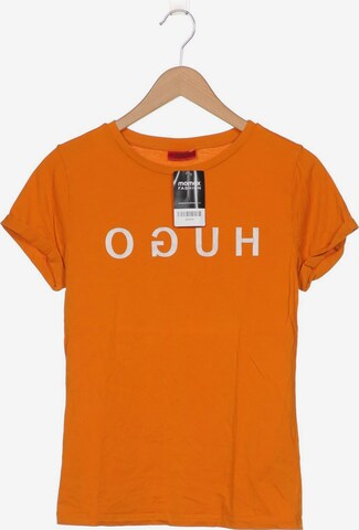 HUGO Red T-Shirt L in Orange: predná strana