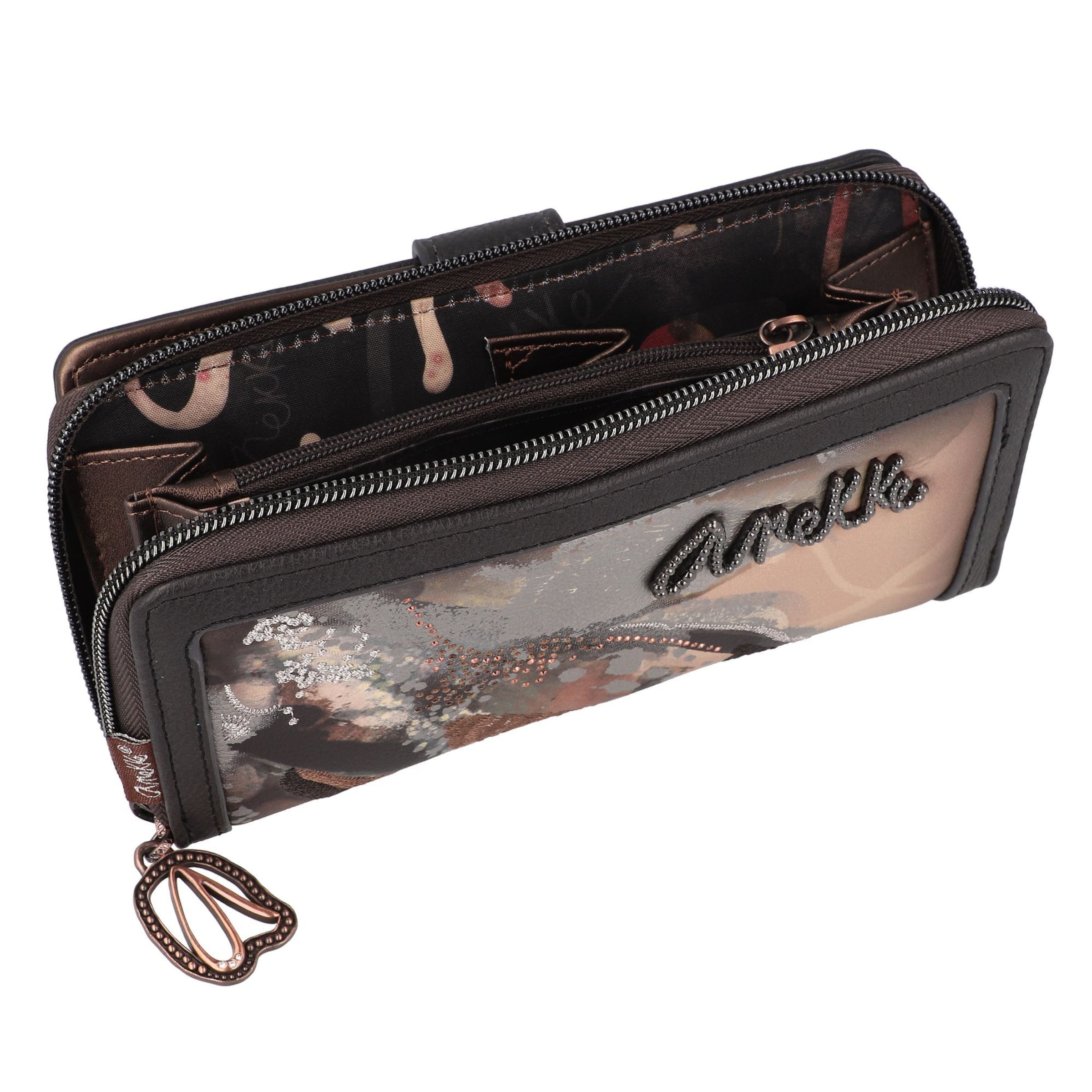 Anekke Wallet in Brown