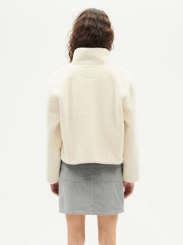 Thinking MU Fleecejacke 'Kourtney' in Weiß