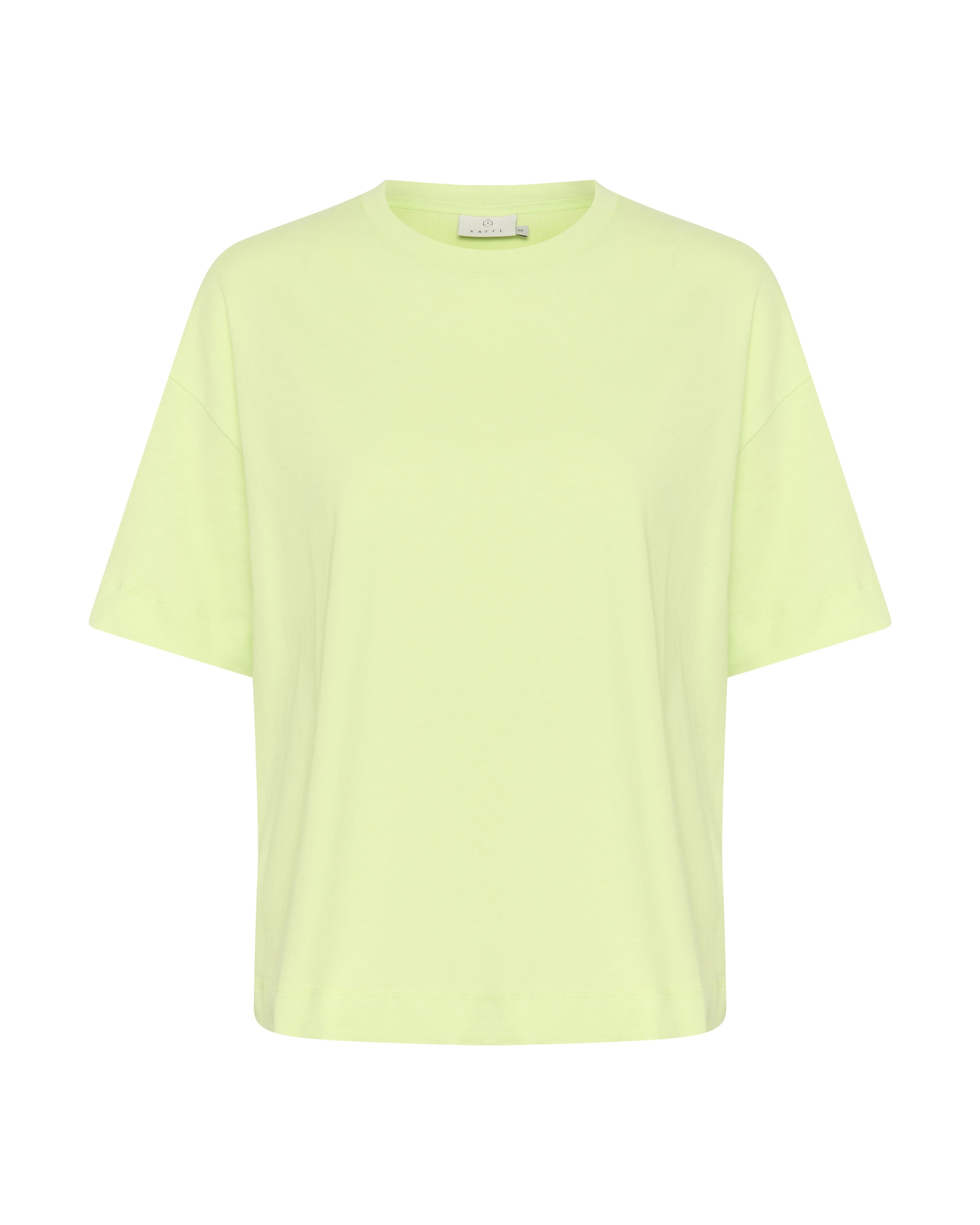 Kaffe Μπλουζάκι 'Tomina' σε πράσινο: μπροστά