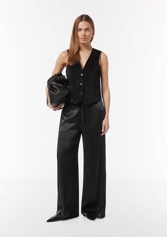 COMMA Loosefit Broek in Zwart