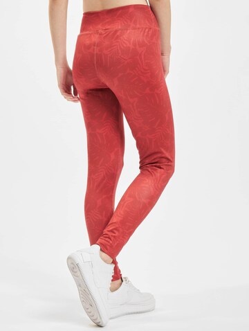 Skinny Leggings di Just Rhyse in rosso