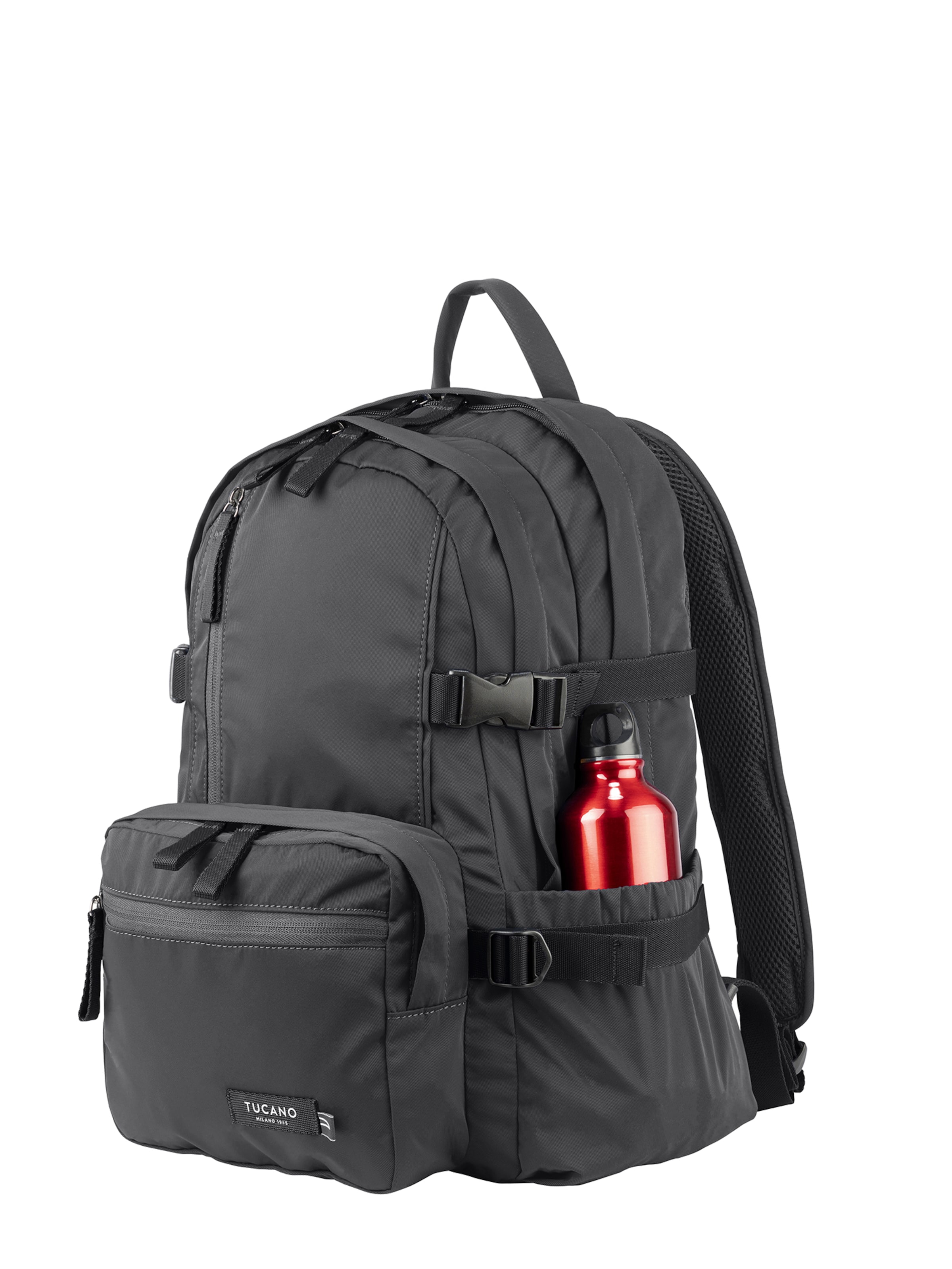 Zaino 'Zaino Unisex Tucano con Zip - 30x42,5x17,5 cm' di TUCANO in nero