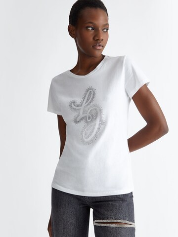Liu Jo Shirt 'Better' in Wit: voorkant