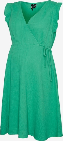 Vero Moda Maternity Summer Dress 'NATALI' in Green: front