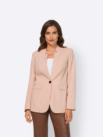 Blazer heine en beige : devant