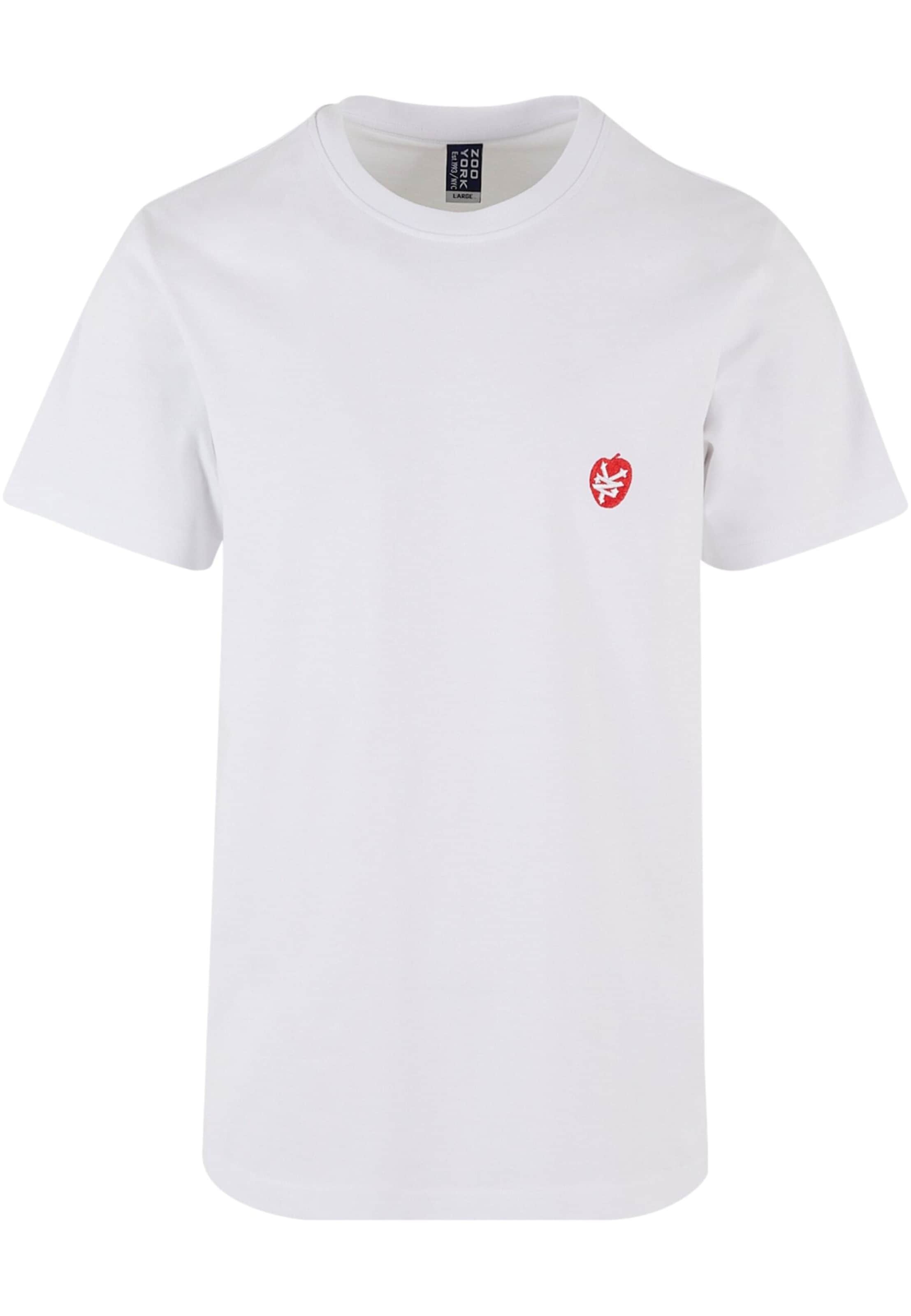 Maglietta di ZOO YORK in bianco: frontale