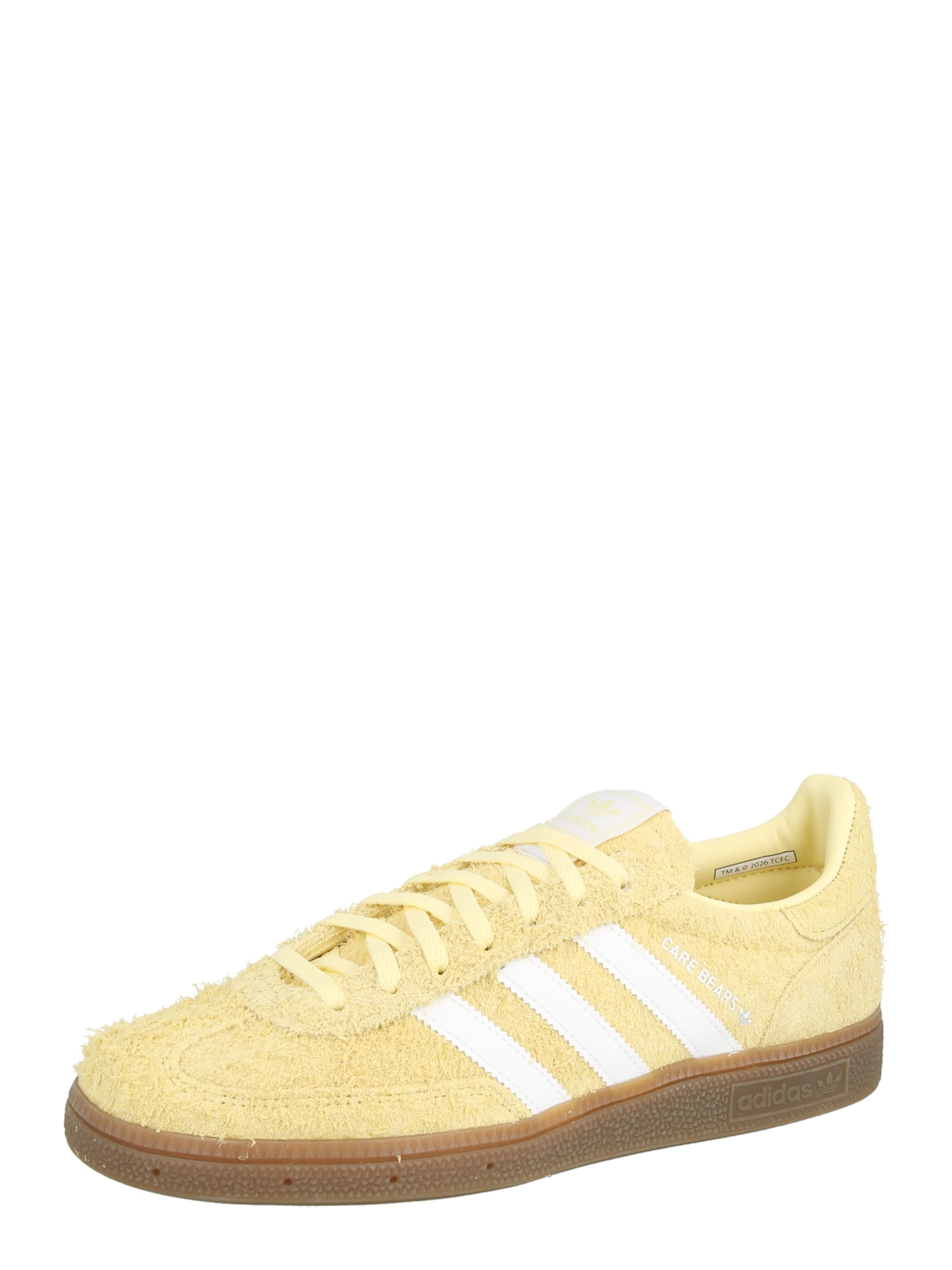 ADIDAS ORIGINALS Platform trainers 'Handball Spezial' in Yellow: front