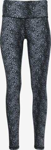 ENDURANCE Skinny Sportbroek 'Somna' in Blauw: voorkant